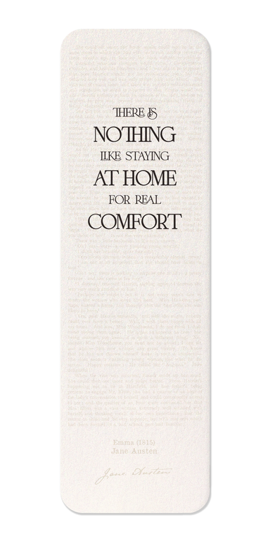 Ezen - Nothing like staying at home - Bookmark - Front