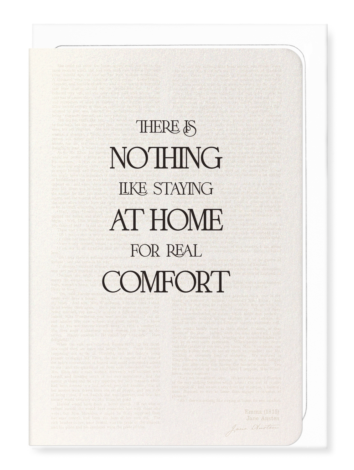 Ezen - Nothing like staying at home - Greeting Card - Front