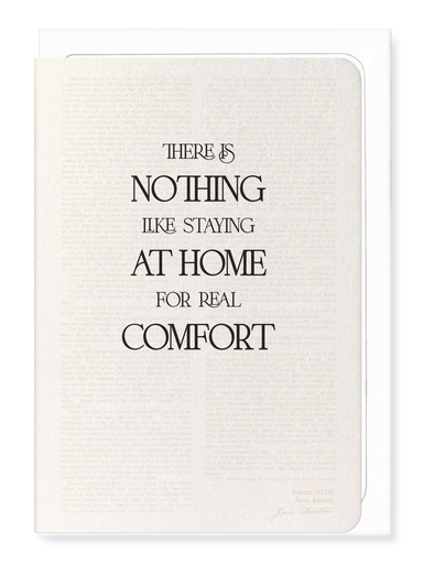 Ezen - Nothing like staying at home - Greeting Card - Front