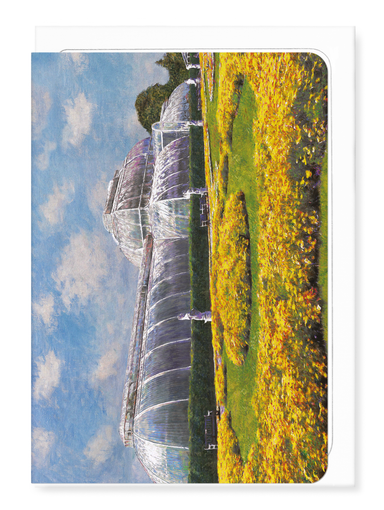 Ezen - Palm house kew gardens - Greeting Card - Front