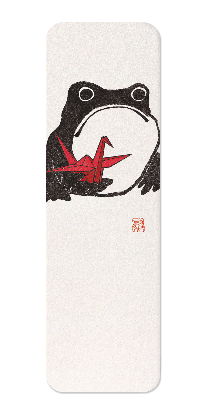 Ezen - Paper crane ezen frog - Bookmark - Front
