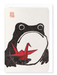 Ezen - Paper crane ezen frog - Greeting Card - Front
