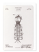 Ezen - Patent of dress form (1904) - Greeting Card - Front