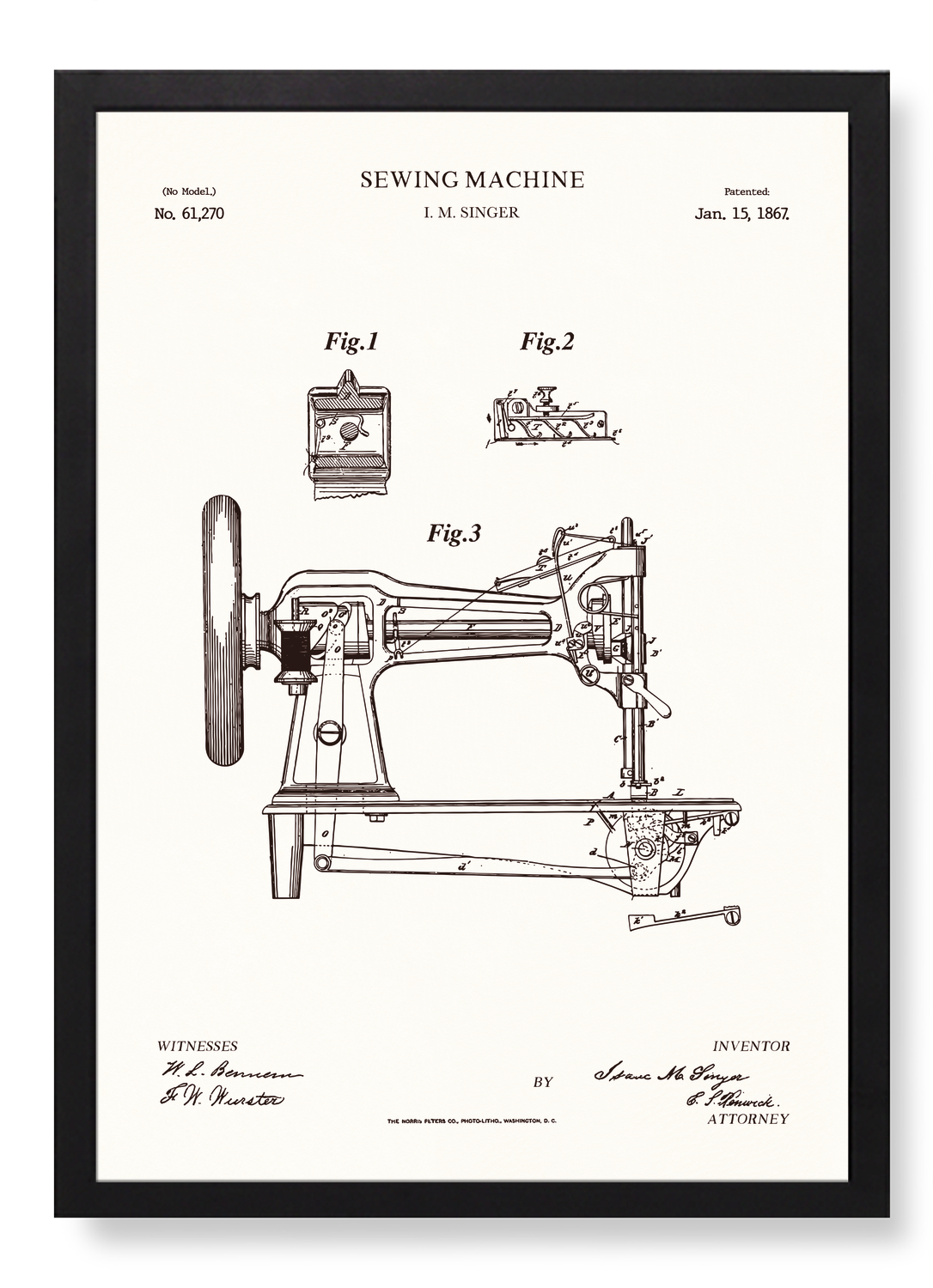 Print in the frame