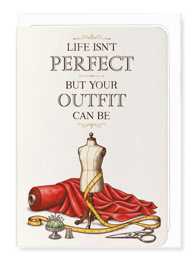 Ezen - Perfect outfit - Greeting Card - Front