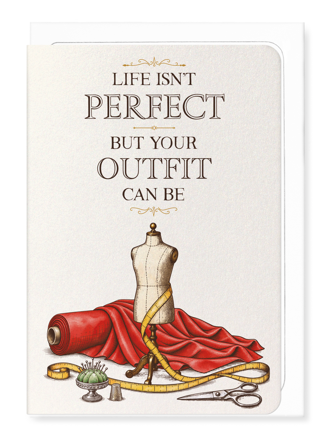Ezen - Perfect outfit - Greeting Card - Front
