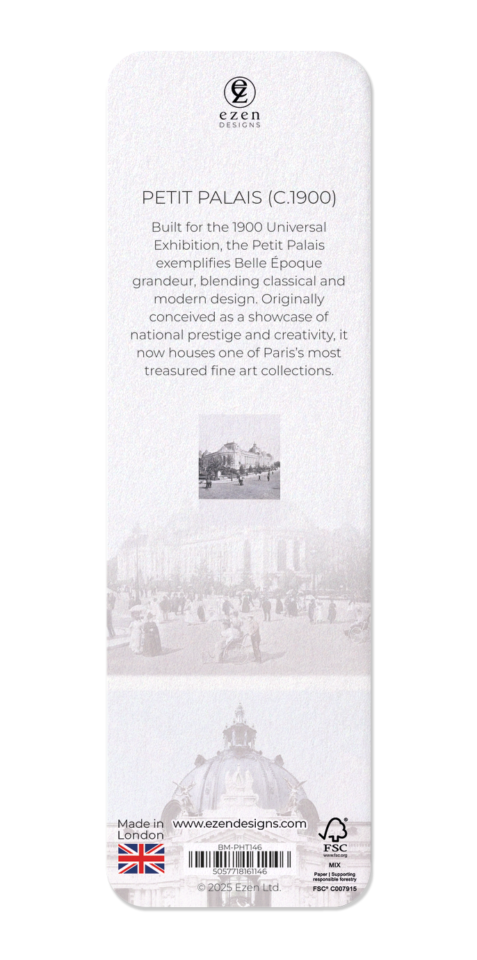 Ezen - Petit Palais (c.1900) - Bookmark - Back