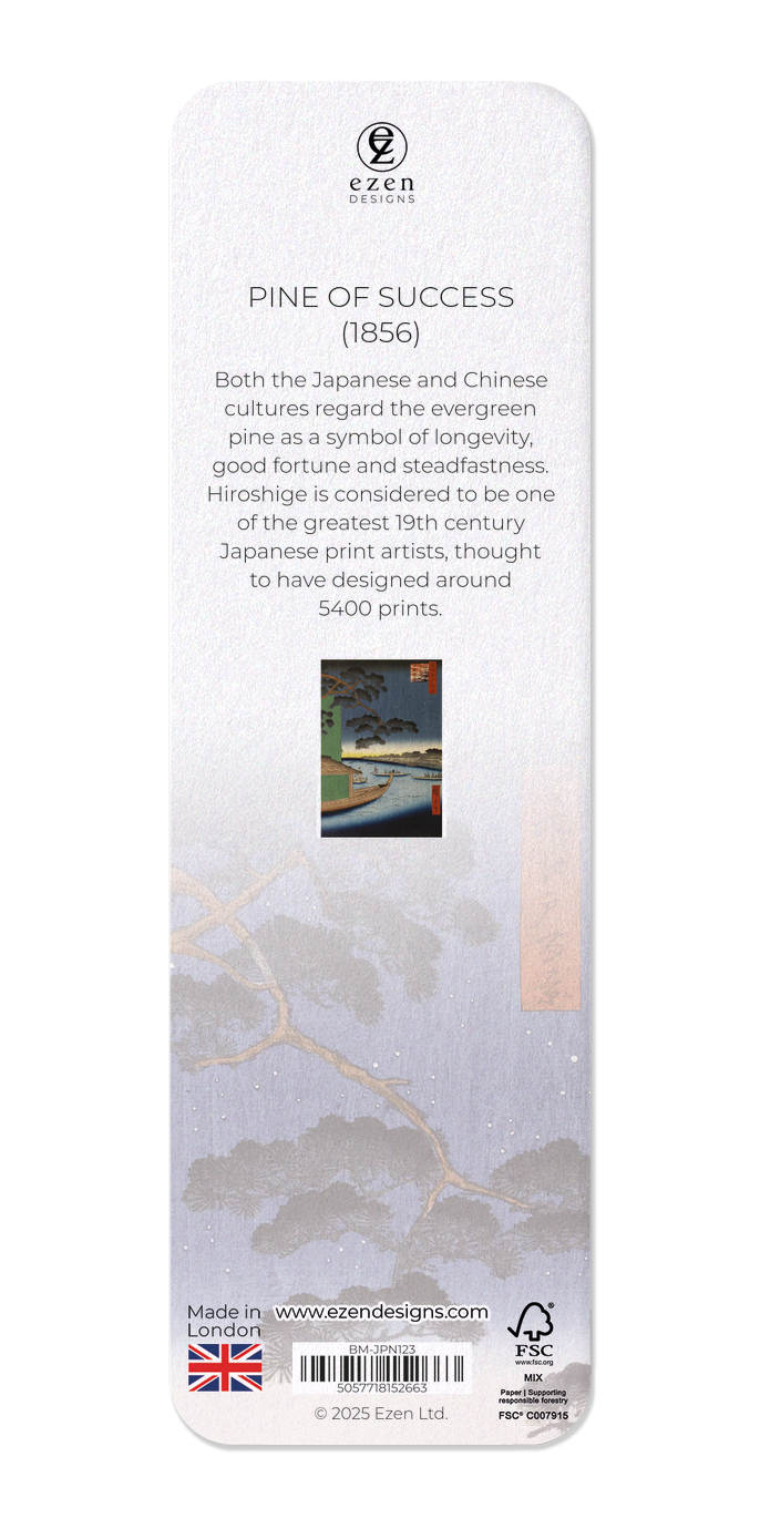 Ezen - Pine of Success (1856) - Bookmark - Back