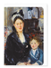 Ezen - Portrait of Mme Boursier and Her Daughter (c.1873) - Greeting Card - Front