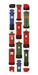 Ezen - Post Boxes Through the Years - Bookmark - Front