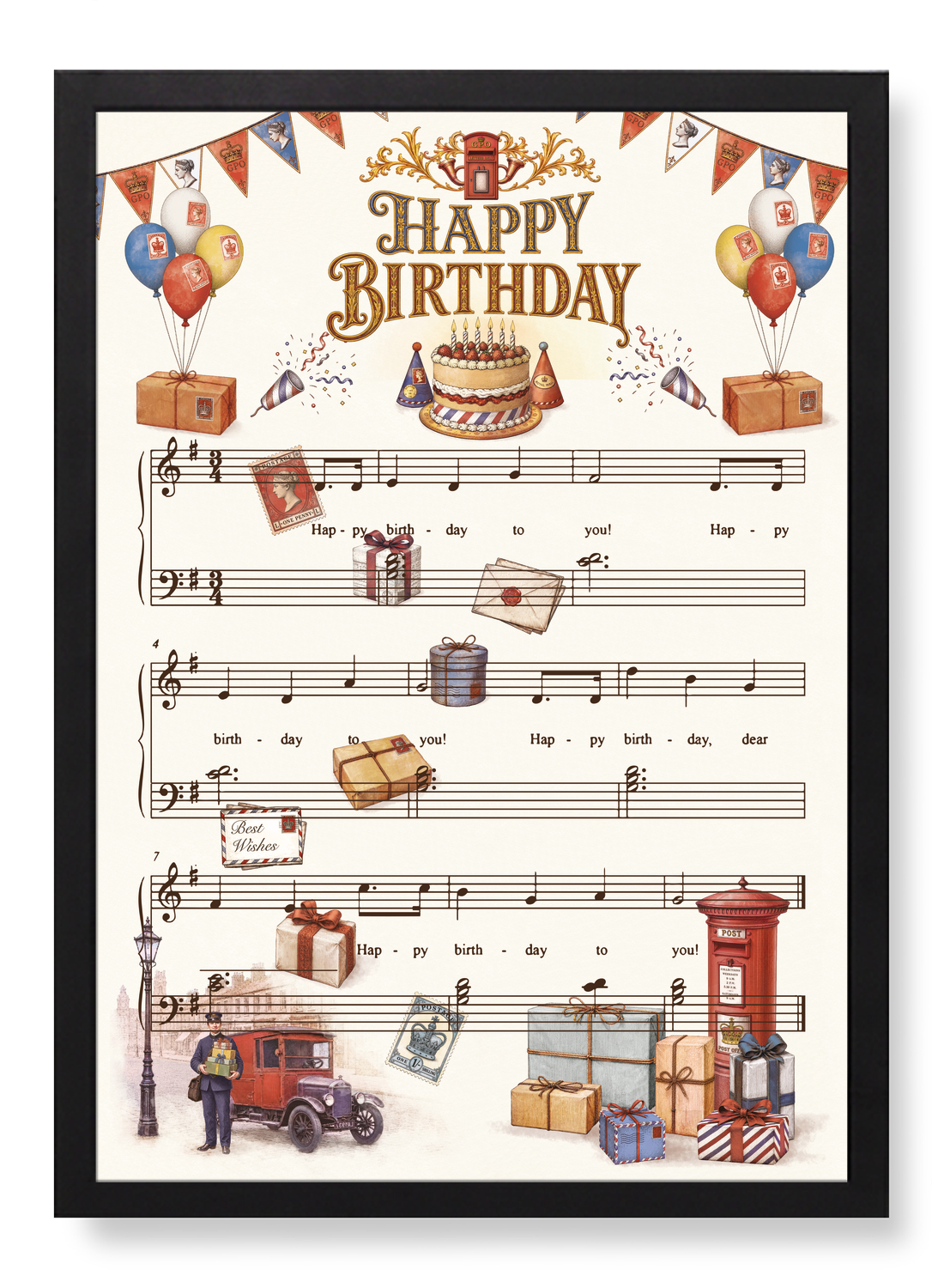 Print in the frame