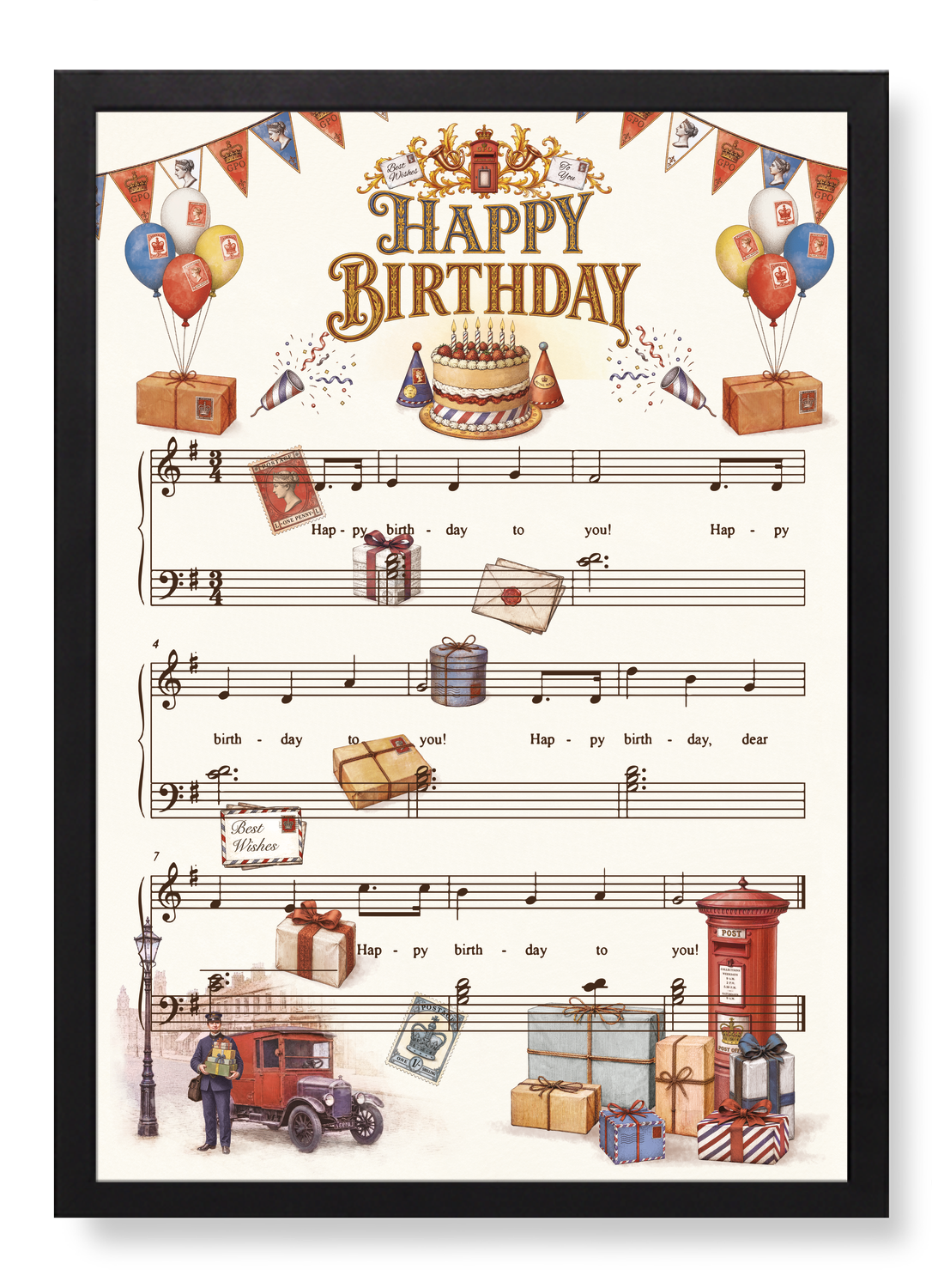 Print in the frame