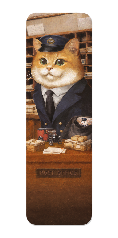 Ezen - Postal Ginger Classic Cat - Bookmark - Front