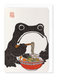 Ezen - Ramen Ezen Frog - Greeting Card - Front