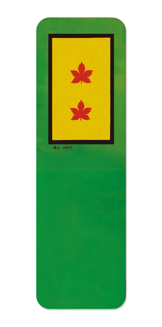 Ezen - Rasta Service Flag – Two in Service - Bookmark - Front