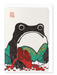 Ezen - Red Shoes Ezen Frog - Greeting Card - Front