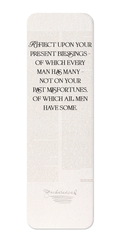 Ezen - Reflect Upon Your Blessings (1836) - Bookmark - Front