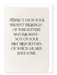 Ezen - Reflect Upon Your Blessings (1836) - Greeting Card - Front