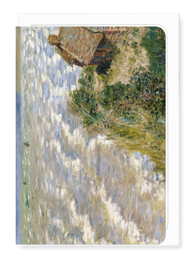 Ezen - Rising Tide at Pourville (1882) - Greeting Card - Front