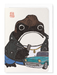 Ezen - Rock & Roll Male Ezen Frog - Greeting Card - Front