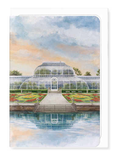 Ezen - Royal Botanical Gardens at Kew (Day) - Greeting Card - Front