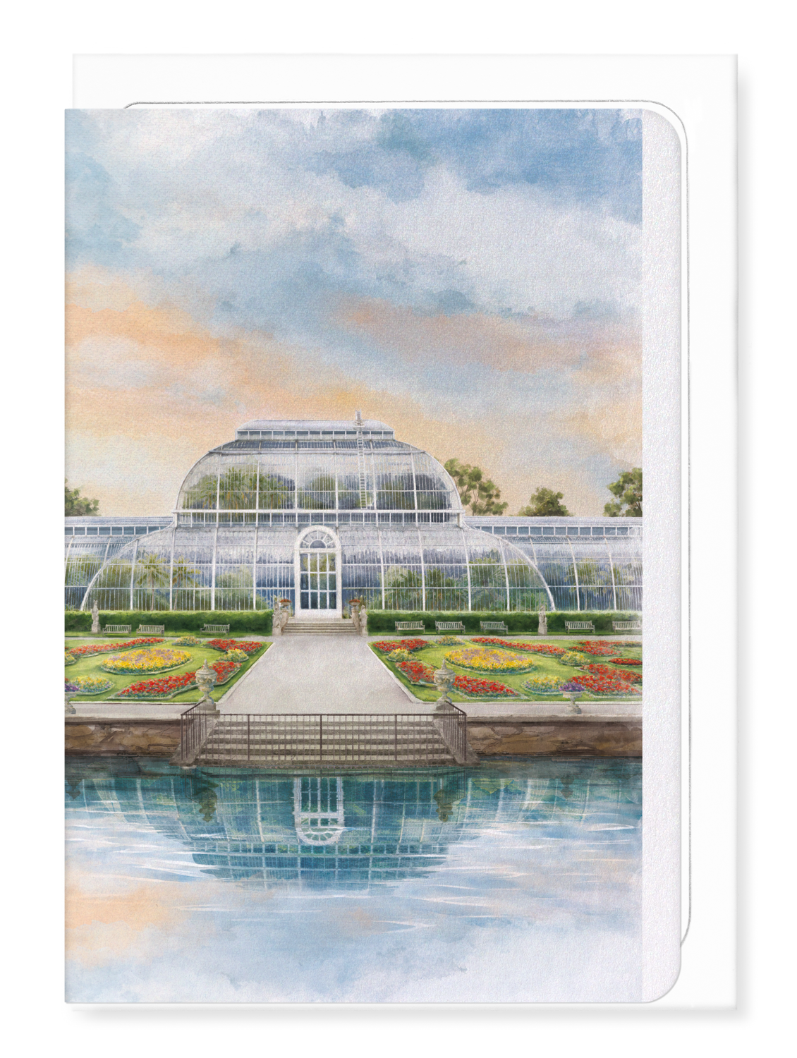 Ezen - Royal Botanical Gardens at Kew (Day) - Greeting Card - Front