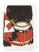Ezen - Royal Canadian Guard Ezen Frog - Greeting Card - Front