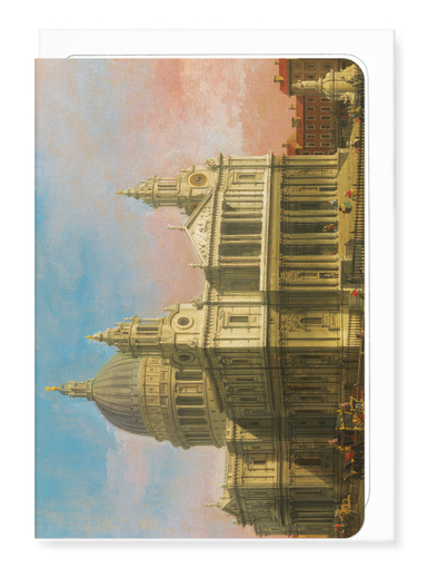 Ezen - Saint paul's cathedral (c.1754) - Greeting Card - Front
