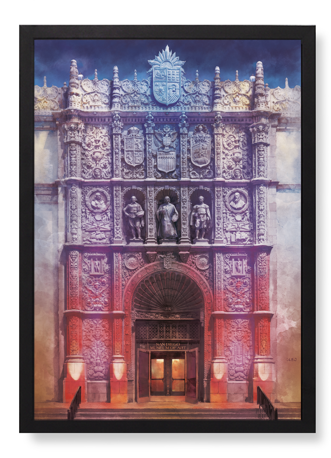 Print in the frame