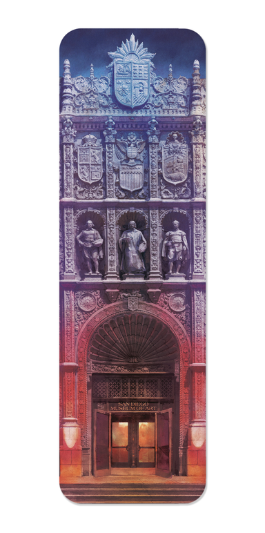 Ezen - SAN DIEGO MUSEUM OF ART - Night - Bookmark - Front