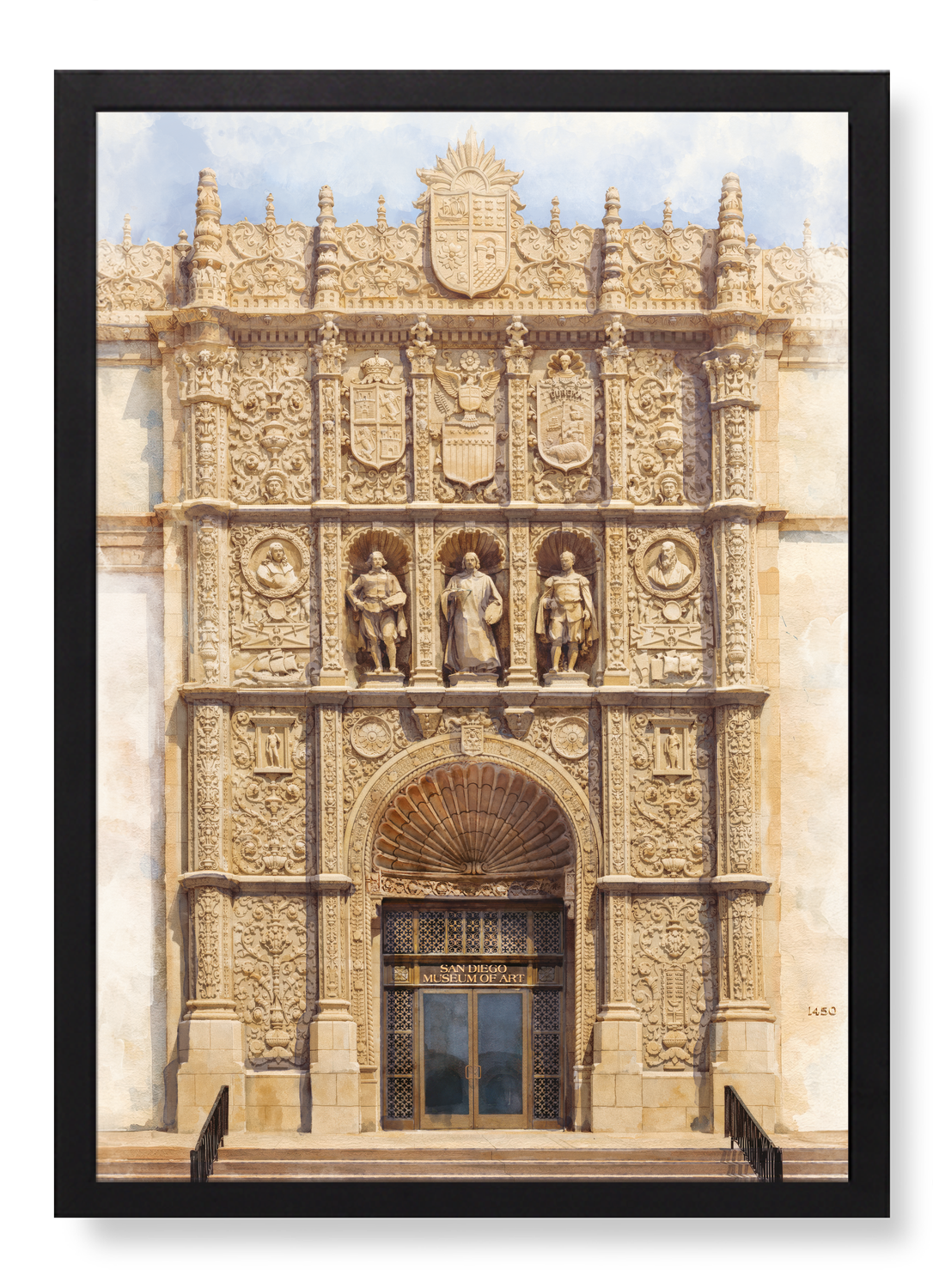 Print in the frame