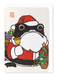 Ezen - Santa Claus Ezen Frog - Greeting Card - Front