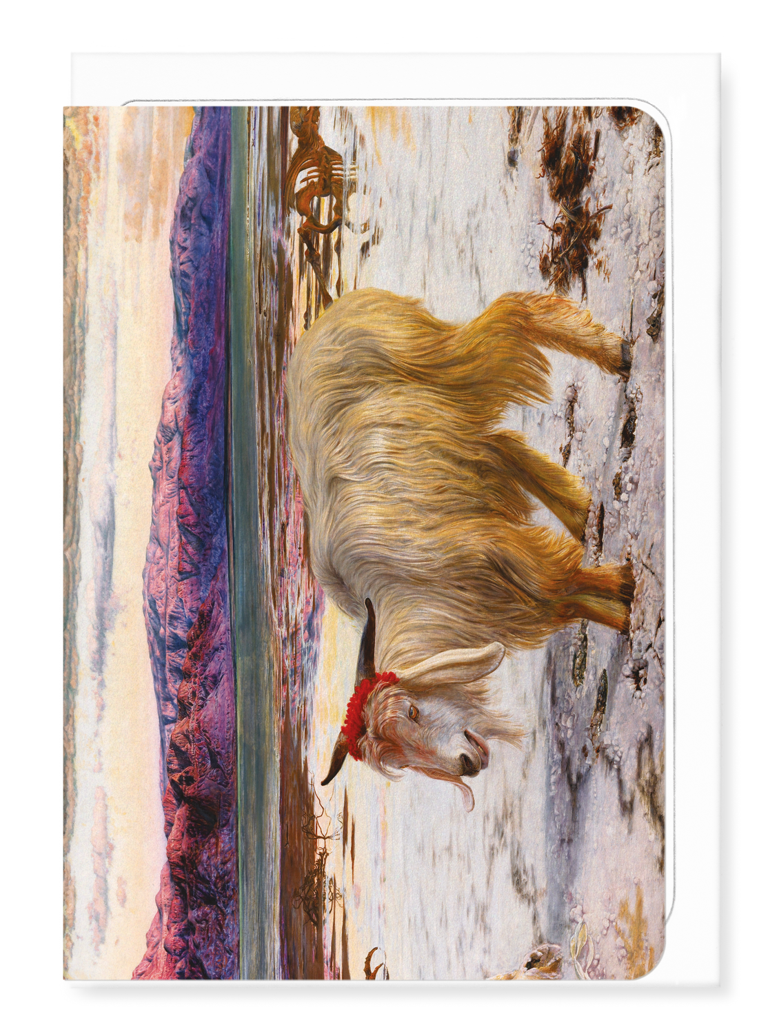 Ezen - Scapegoat (1854) - Greeting Card - Front