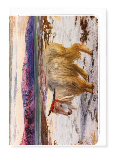Ezen - Scapegoat (1854) - Greeting Card - Front