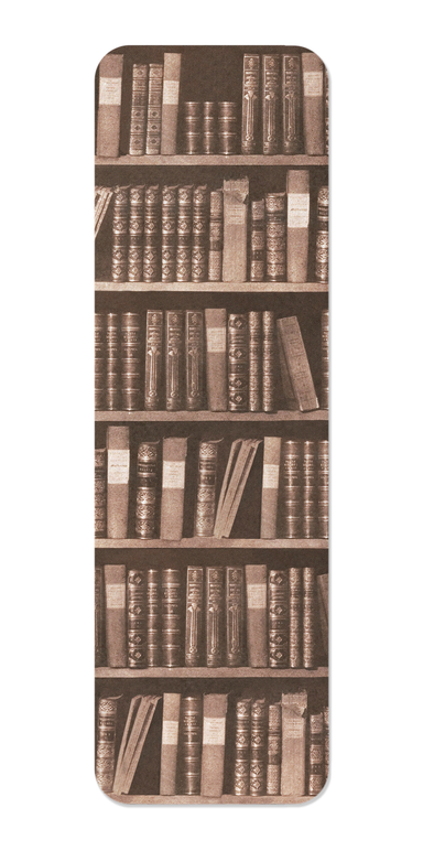 Ezen - Scene in a Library (c. 1844) - Bookmark - Front