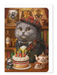 Ezen - Scottish Birthday Classic Cat - Greeting Card - Front