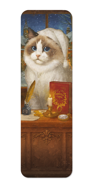 Ezen - Scrooge Classic Cat - Bookmark - Front