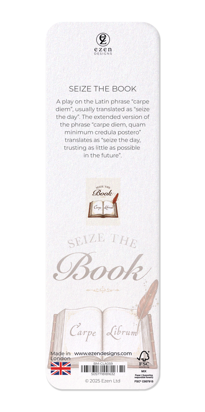Ezen - Seize the book - Bookmark - Back