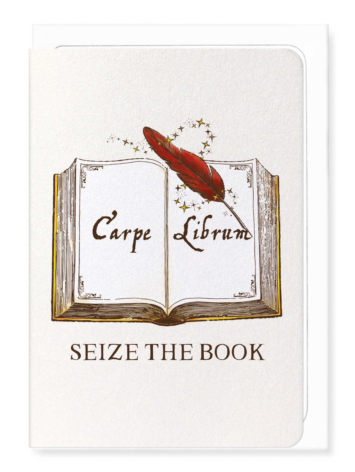 Ezen - Seize the book - Greeting Card - Front