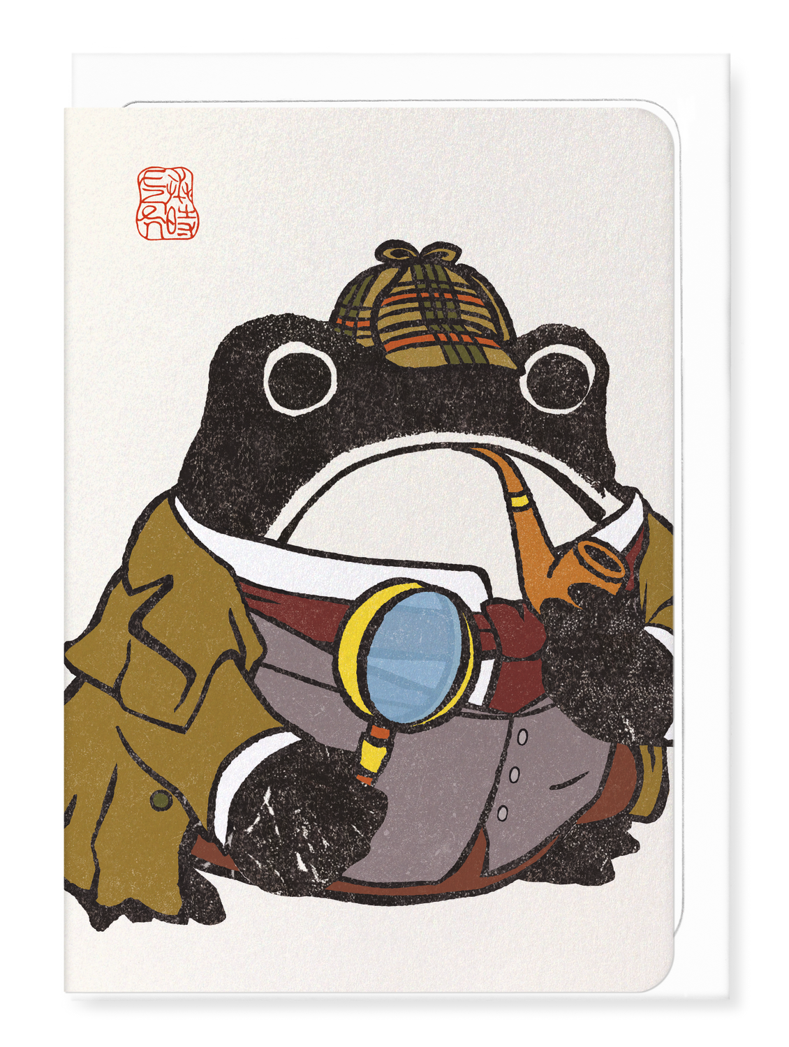Ezen - Sherlock Holmes Ezen Frog - Greeting Card - Front