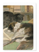 Ezen - Sleeping Cats and Books (1903) - Greeting Card - Front
