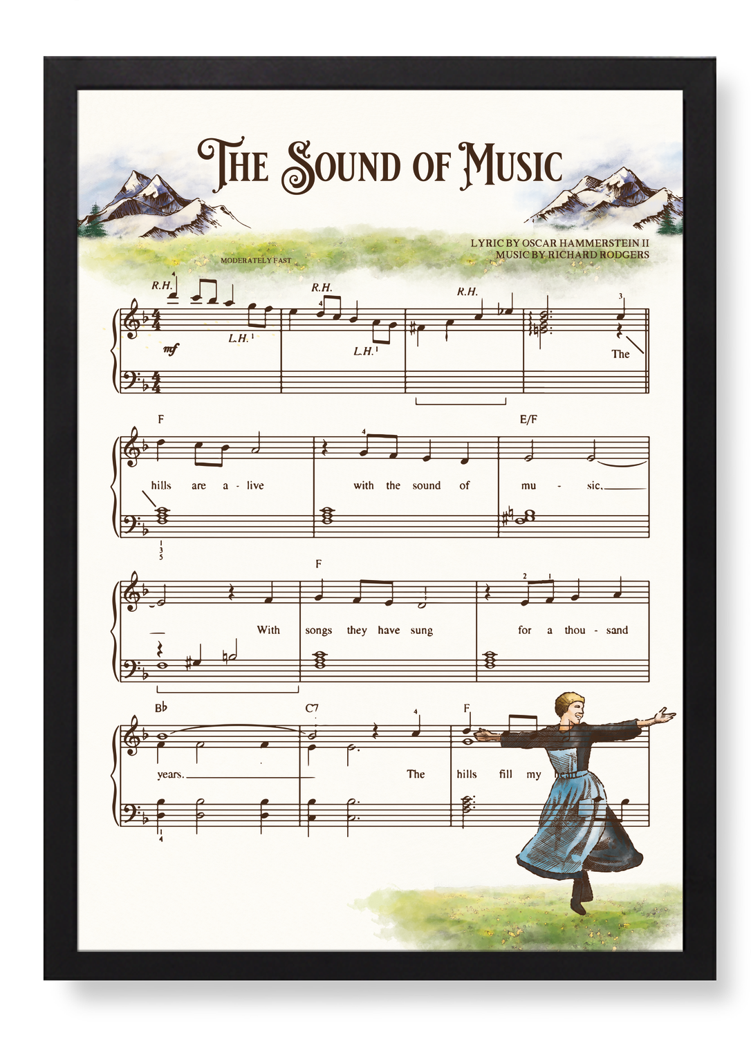 Print in the frame