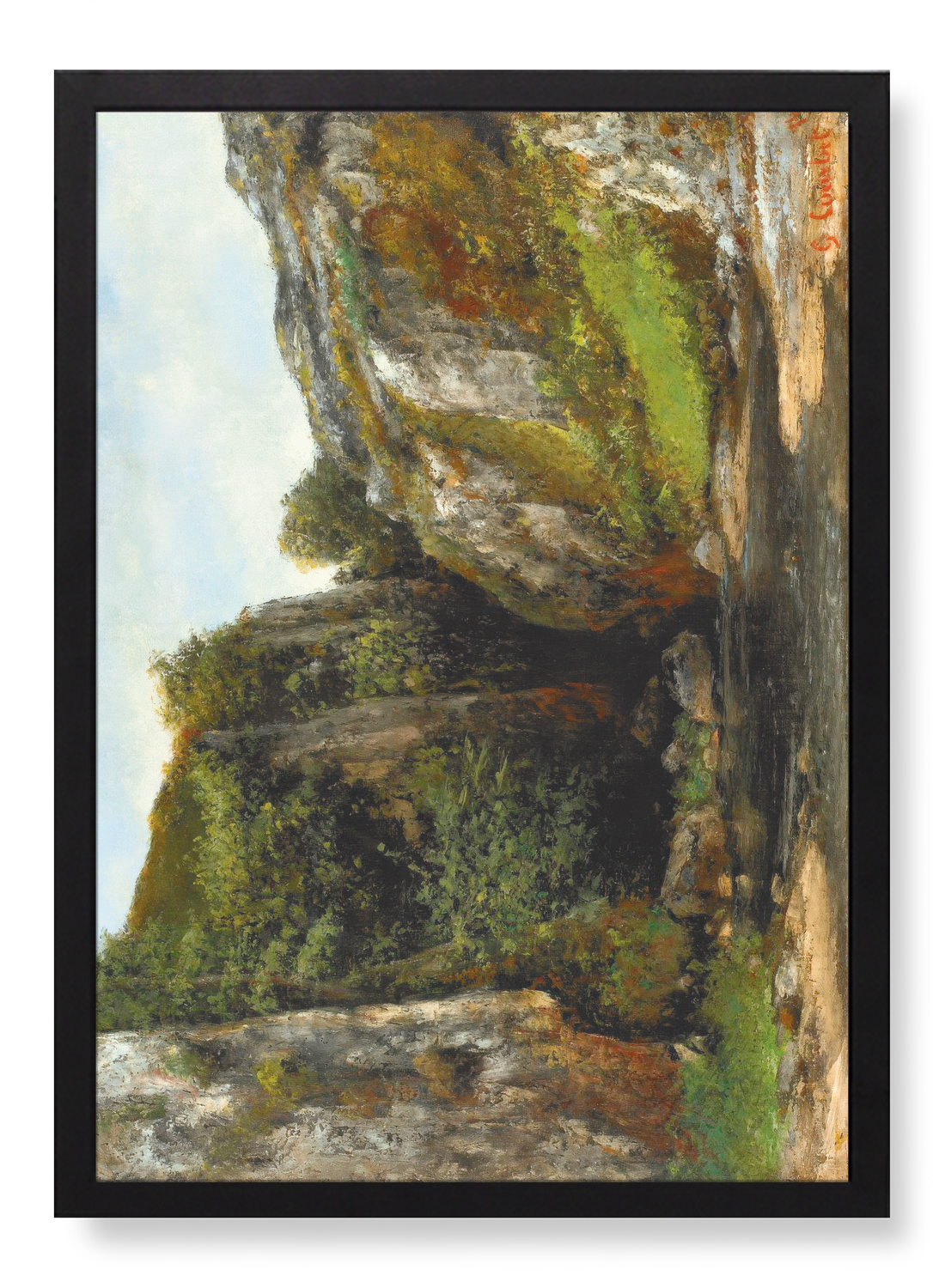 Print in the frame
