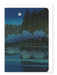 Ezen - Spring cherry blossoms at night - Greeting Card - Front