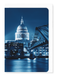 Ezen - St Paul's lit at night - Greeting Card - Front