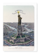 Ezen - Statue of Liberty on Bedloe's Island (1885) - Greeting Card - Front