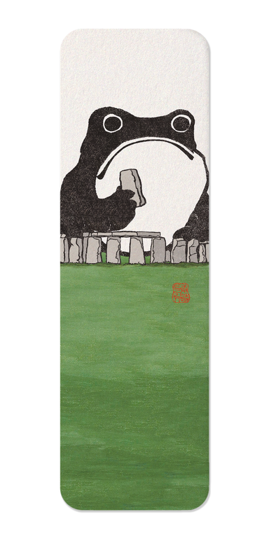 Ezen - Stonehenge Ezen Frog - Bookmark - Front