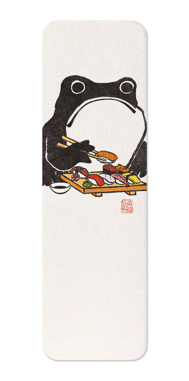 Ezen - Sushi Ezen Frog - Bookmark - Front
