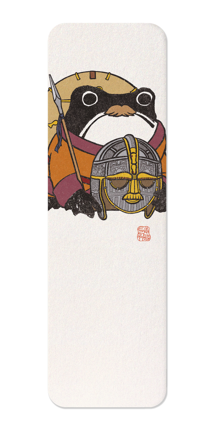 Ezen - Sutton Hoo Ezen Frog - Bookmark - Front