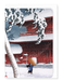 Ezen - Temple in snow - Greeting Card - Front